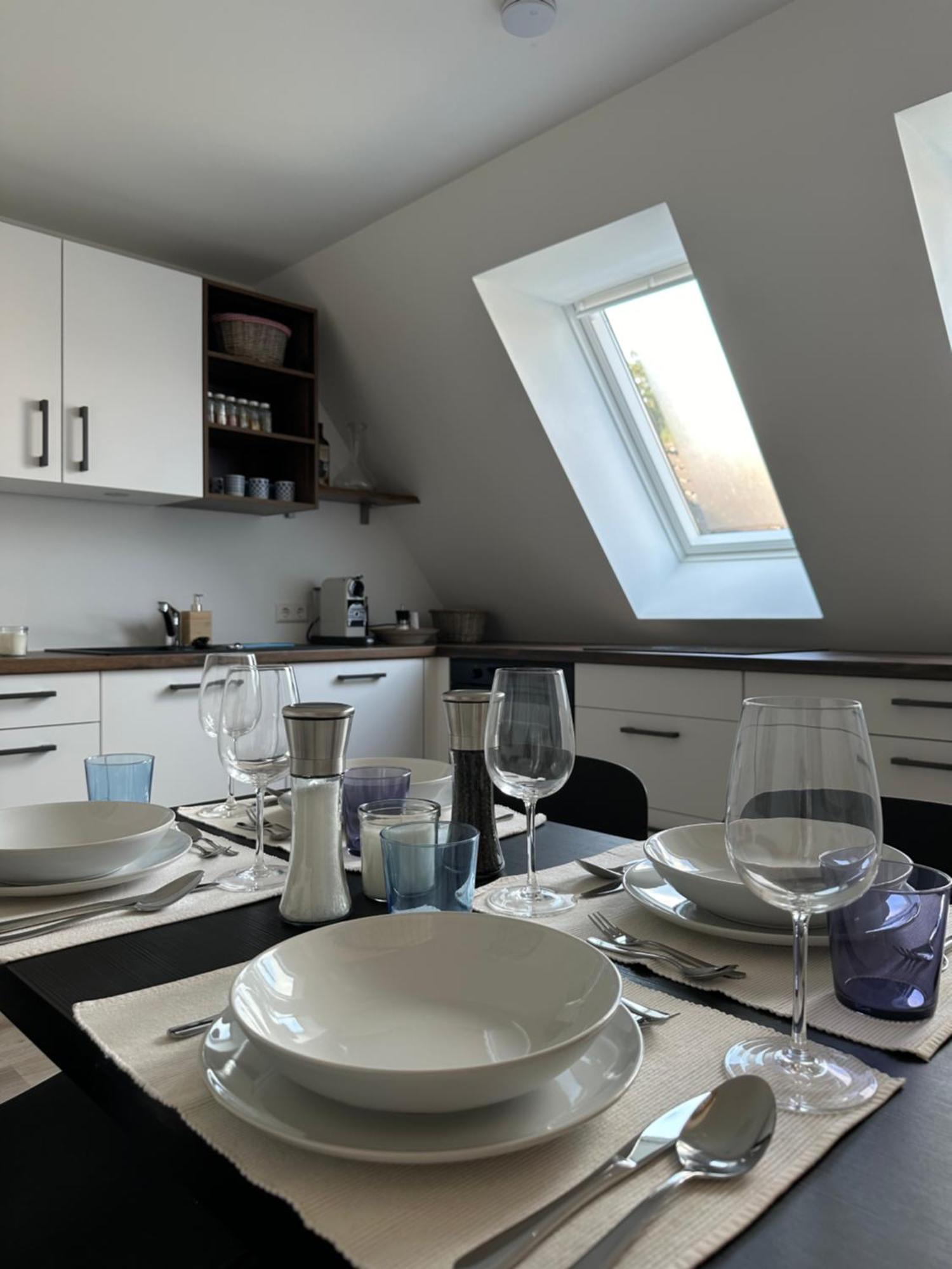 Exklusive Maisonette-Wohnung Am Rande Von Freiburg Merzhausen Kültér fotó